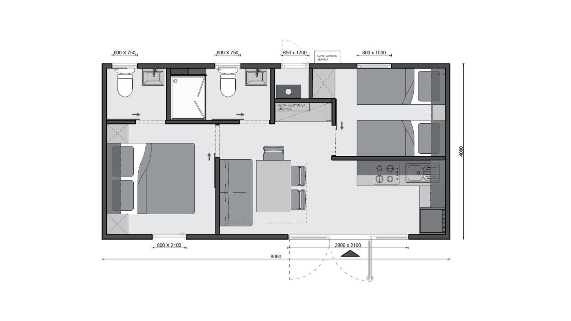 250 Mobile Home Selce Eksteriør billede